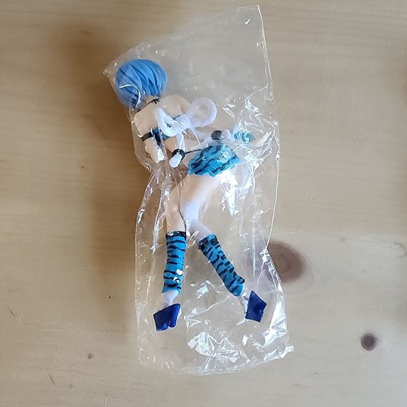 Fan Art Re:Zero Rem Soup Topper Tiger-Striped Bikini Anime Figurine Collectible - Picture 7 of 7